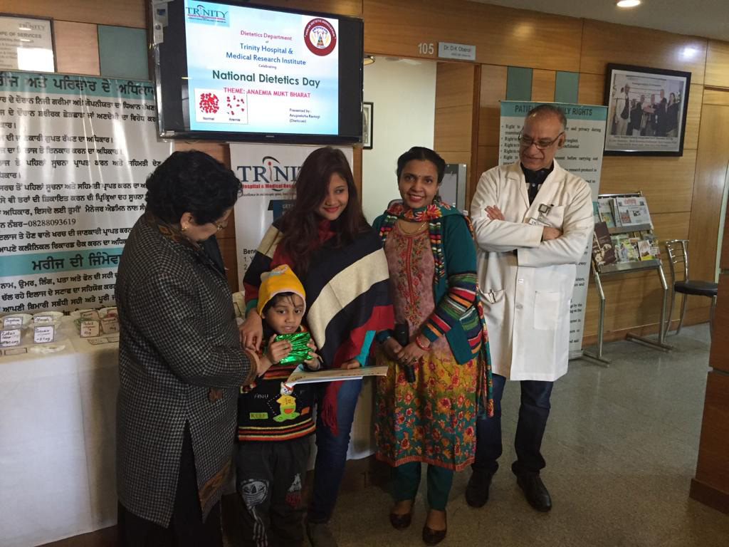 Felicitation of the Winners for Healthy Cooking Competition